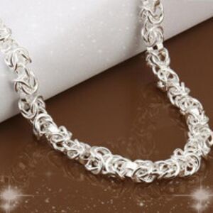 TOP DEALS, 18KT, NEW, WHITE GOLD-PLATED MESH BRACELET #3
